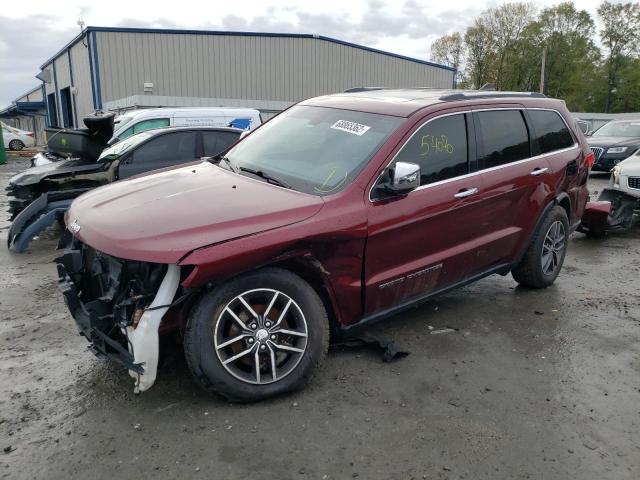 Salvage cars for sale from Copart Gastonia, NC: 2018 Jeep Grand Cherokee