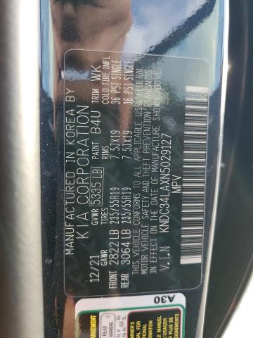 2022 KIA EV6 LIGHT KNDC34LAXN5029127