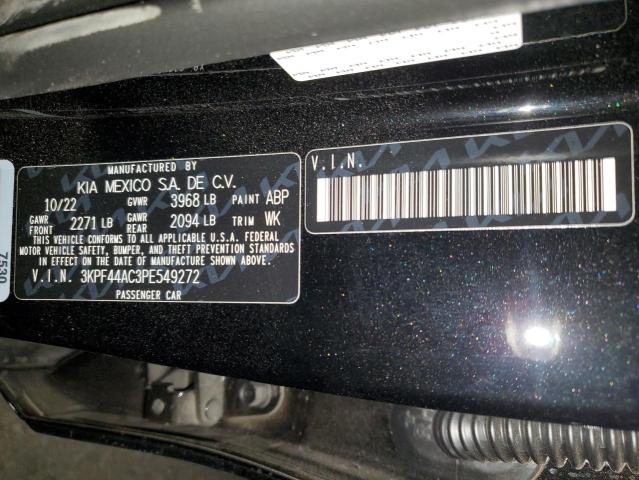 3KPF44AC3PE549272 KIA FORTE GT