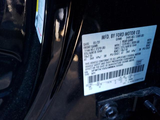 3FMTK1SS3MMA10595 Ford Mustang Mach-e Select