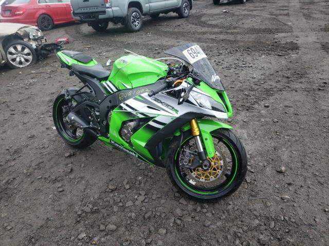 Salvage cars for sale from Copart Marlboro, NY: 2015 Kawasaki ZX1000 K
