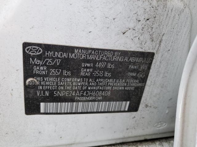 2018 HYUNDAI SONATA GL - 5NPE24AF4JH608408