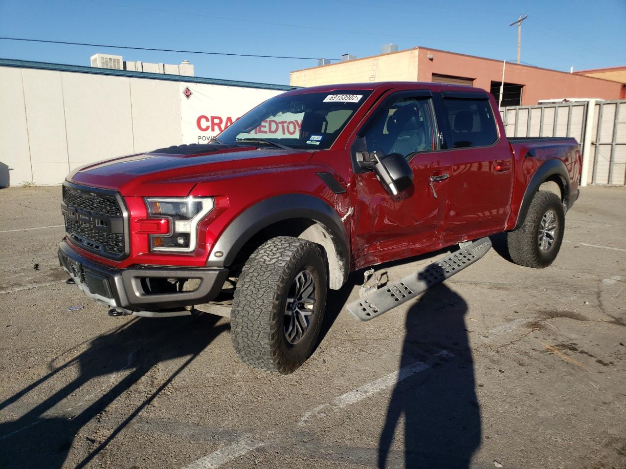 1FTFW1RG4JFD11105 FORD RAPTOR 2018