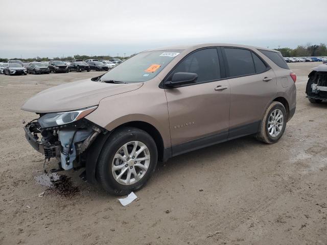 Salvage cars for sale from Copart San Antonio, TX: 2018 Chevrolet Equinox LS