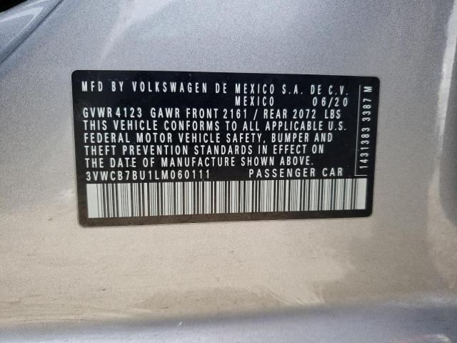 2020 VOLKSWAGEN JETTA S - 3VWCB7BU1LM060111