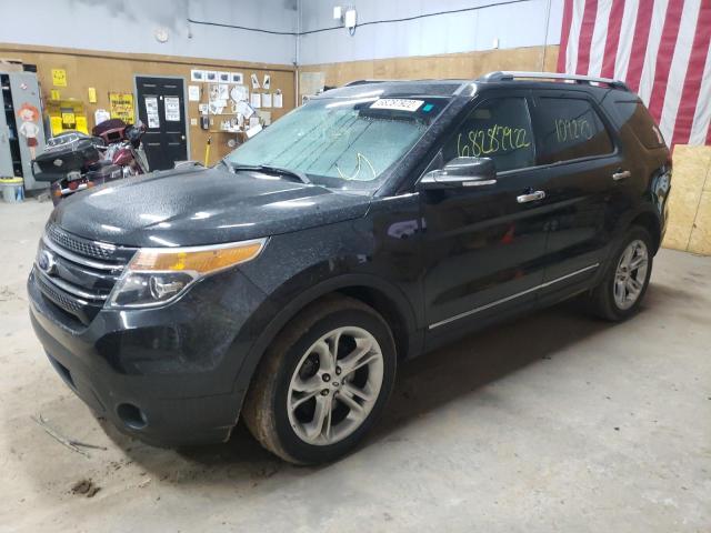 Salvage cars for sale from Copart Kincheloe, MI: 2015 Ford Explorer L
