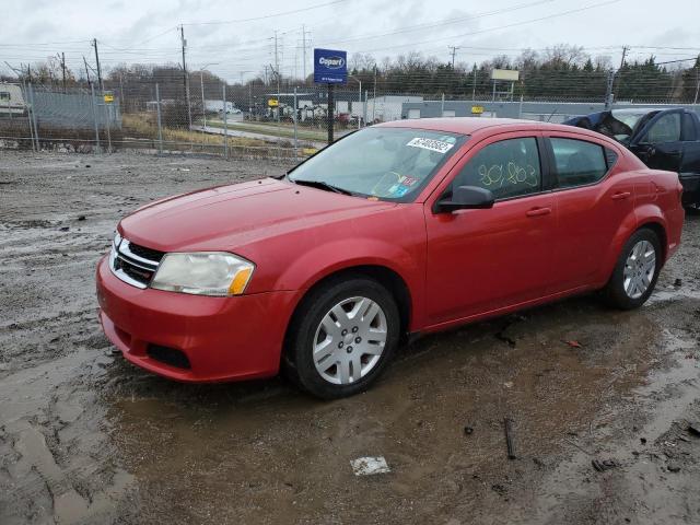 Vin: 1c3cdzab4dn533455, lot: 67403582, dodge avenger se 20131