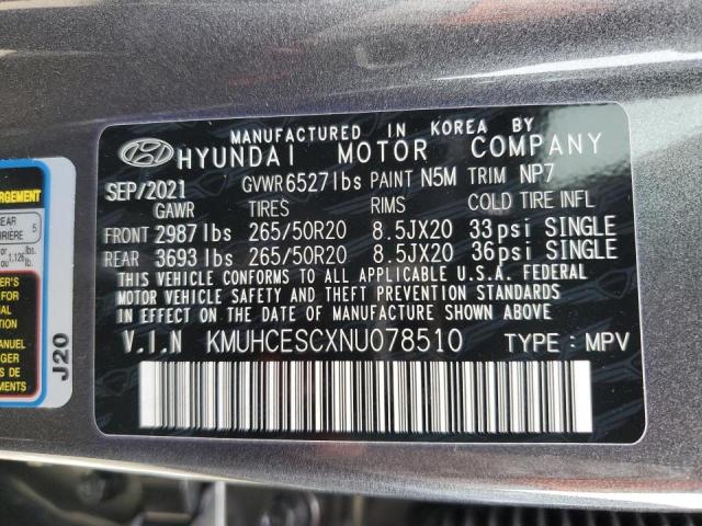 2022 GENESIS GV80 BASE KMUHCESCXNU078510