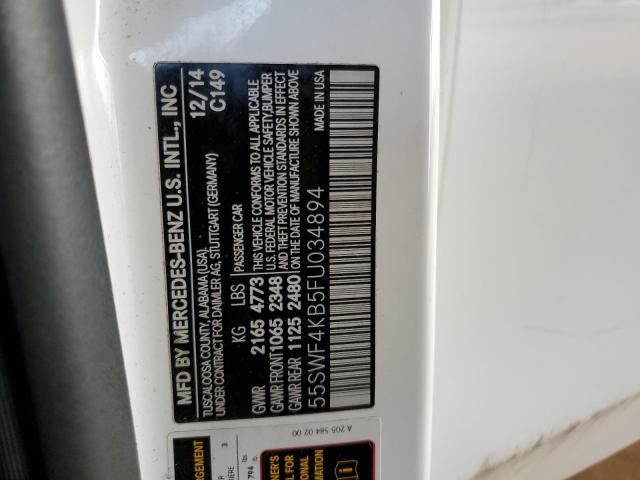 2015 MERCEDES-BENZ C 300 4MAT - 55SWF4KB5FU034894