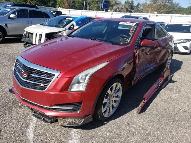 2015 CADILLAC ATS RED 1G6AA1RX9F0111195