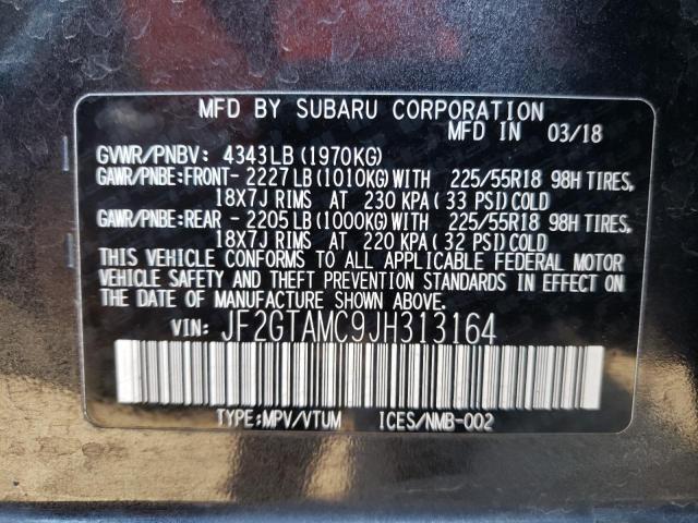 JF2GTAMC9JH313164 Subaru Crosstrek Limited