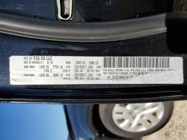 2019 DODGE JOURNEY SE - 3C4PDCBB4KT821322