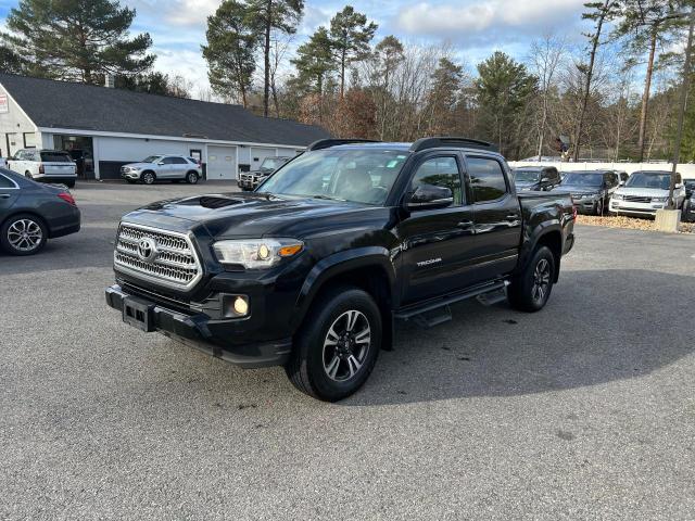 Salvage trucks for sale at Billerica, MA auction: 2016 Toyota Tacoma DOU