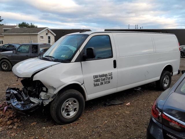 Salvage cars for sale from Copart Lyman, ME: 2021 Chevrolet Express G2