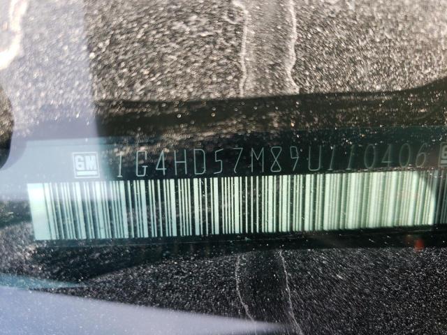 VIN: 1G4HD57M89U110406 Auction: COPART Lot: 68353842 Location: IA - DES MOINES VIN: 1G4HD57M89U110406 BUICK LUCERNE 2009 SILVER Photo 12