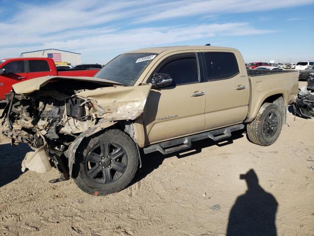 Salvage cars for sale from Copart Amarillo, TX: 2016 Toyota Tacoma DOU