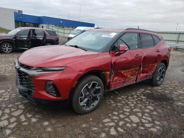 Vehiculos salvage en venta de Copart Woodhaven, MI: 2019 Chevrolet Blazer RS