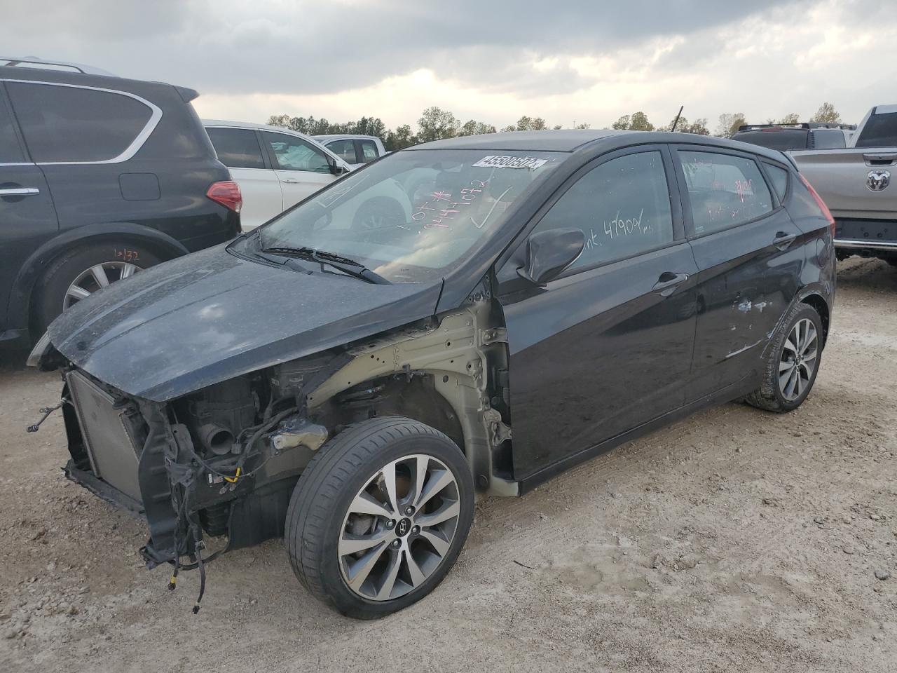 KMHCU5AE7HU355109 HYUNDAI ACCENT SPO 2017