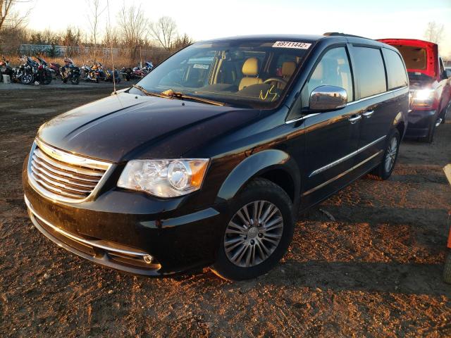 Salvage cars for sale from Copart Columbia Station, OH: 2014 Chrysler Town & Country