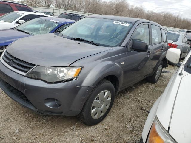 Salvage cars for sale from Copart Wichita, KS: 2008 Mitsubishi Outlander