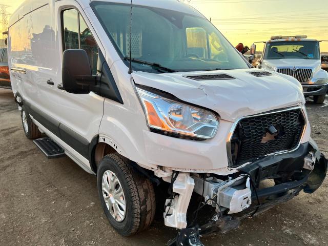 Salvage cars for sale from Copart Ontario Auction, ON: 2021 Ford Transit T
