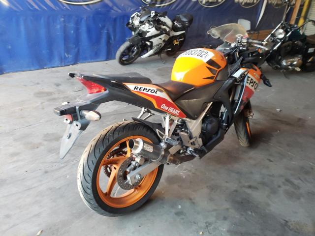 2013 HONDA CBR250 R MLHMC410XD5303002