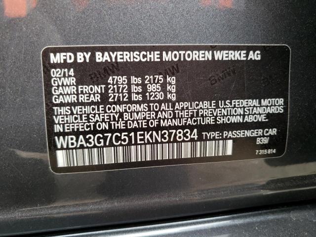 WBA3G7C51EKN37834 BMW 328 XI