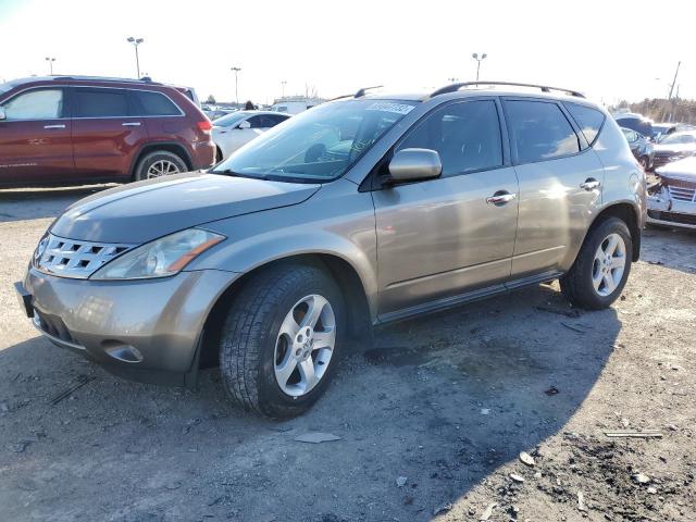 Salvage cars for sale from Copart Indianapolis, IN: 2004 Nissan Murano SL