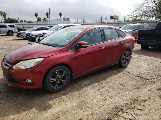 Salvage cars for sale from Copart Mercedes, TX: 2014 Ford Focus SE