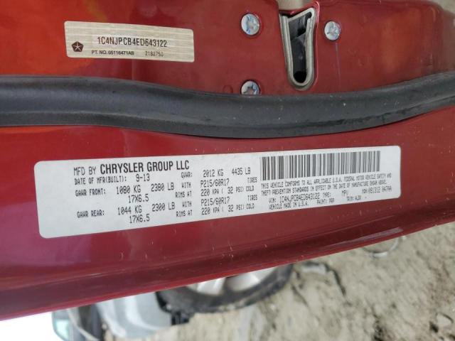 1C4NJPCB4ED643122 Jeep Patriot Limited