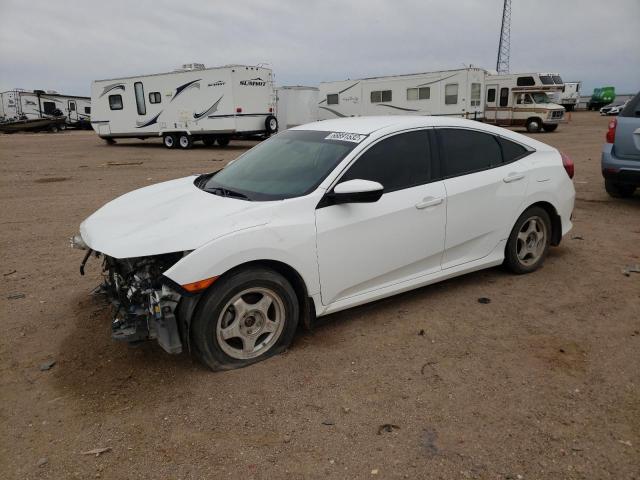 Vehiculos salvage en venta de Copart Amarillo, TX: 2017 Honda Civic LX
