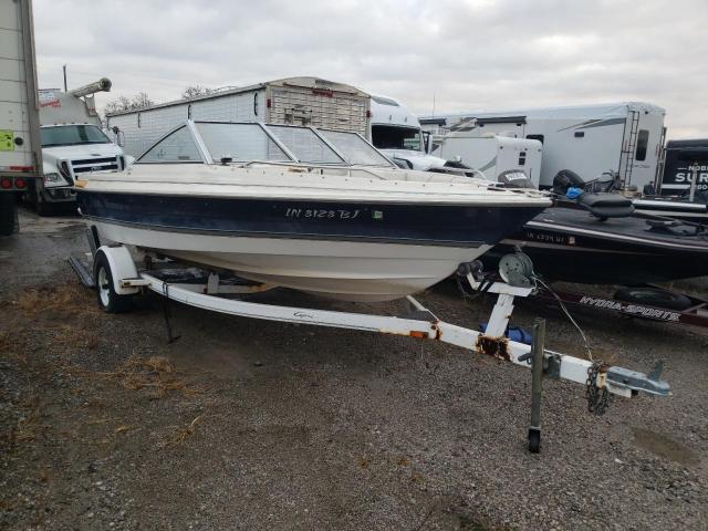 Salvage boats for sale at Fort Wayne, IN auction: 1997 Bayliner Boat With Trailer
