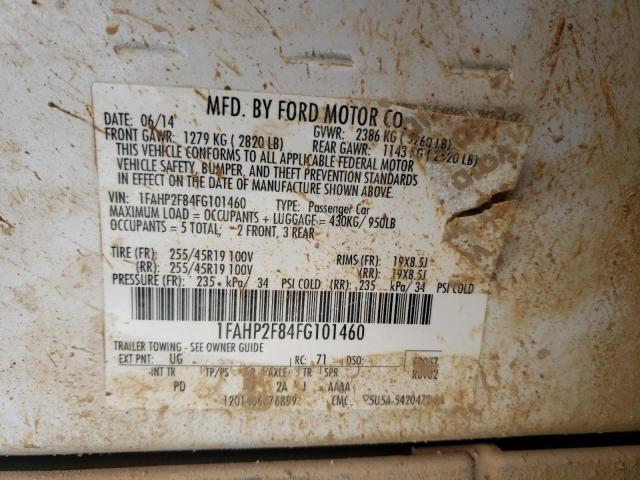 2015 FORD TAURUS LIM - 1FAHP2F84FG101460