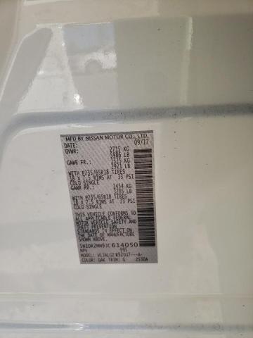 2018 NISSAN PATHFINDER - 5N1DR2MN9JC614050