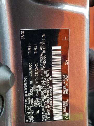2020 LEXUS RX 450H L JTJHGKFA5L2015433