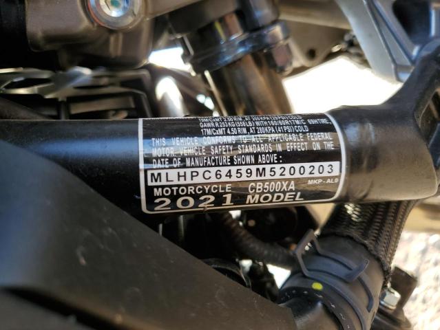 2021 HONDA CB500 XA MLHPC6459M5200203