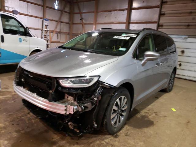 Salvage cars for sale from Copart Columbia Station, OH: 2021 Chrysler Pacifica T