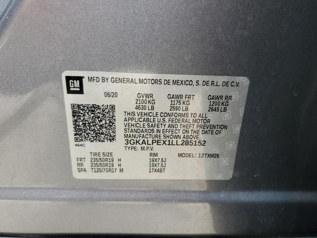 3GKALPEX1LL285152 GMC Terrain Slt