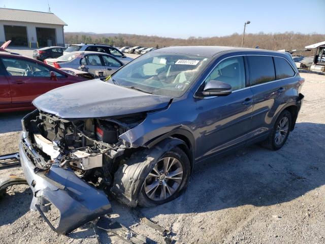 Salvage cars for sale from Copart York Haven, PA: 2015 Toyota Highlander