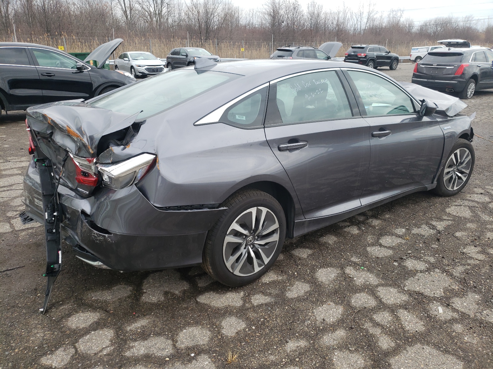 2021 Honda Accord Hybrid vin: 1HGCV3F11MA018153