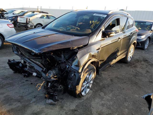 Salvage cars for sale from Copart Chicago Heights, IL: 2015 Ford Escape Titanium