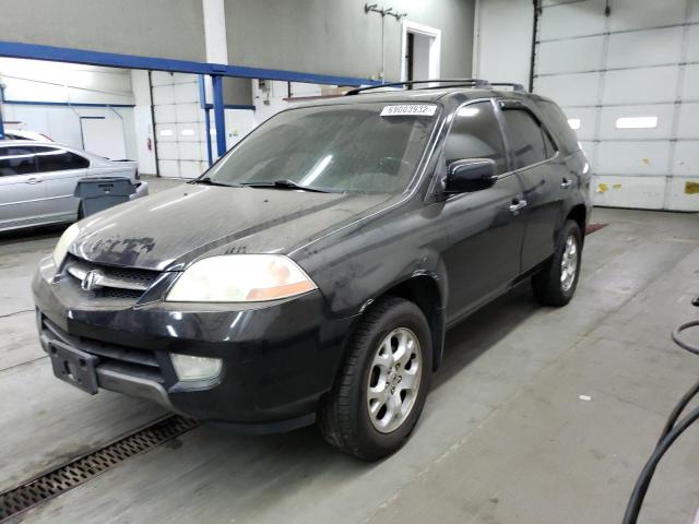 Salvage cars for sale from Copart Pasco, WA: 2002 Acura MDX Touring