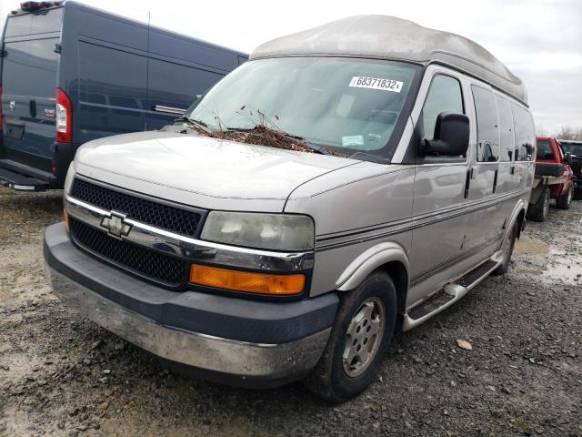 Salvage cars for sale from Copart Leroy, NY: 2005 Chevrolet Express G1