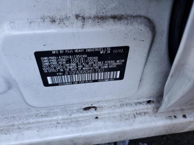 JF1GPAD68DH817907 Subaru Impreza Premium
