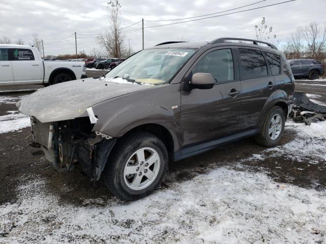 Salvage cars for sale from Copart Montreal Est, QC: 2011 Mitsubishi Outlander