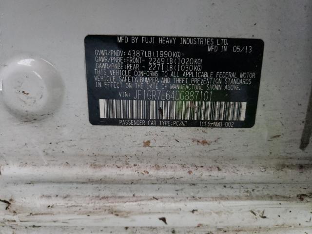 JF1GR7E64DG887101 Subaru Impreza Wrx