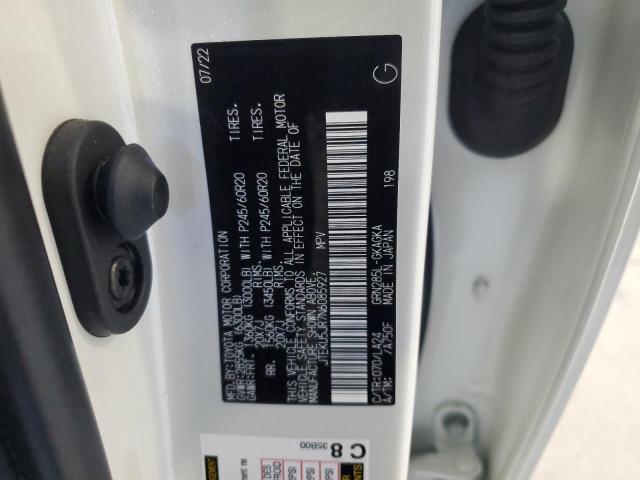 2022 TOYOTA 4RUNNER LI JTEKU5JR7N6085927