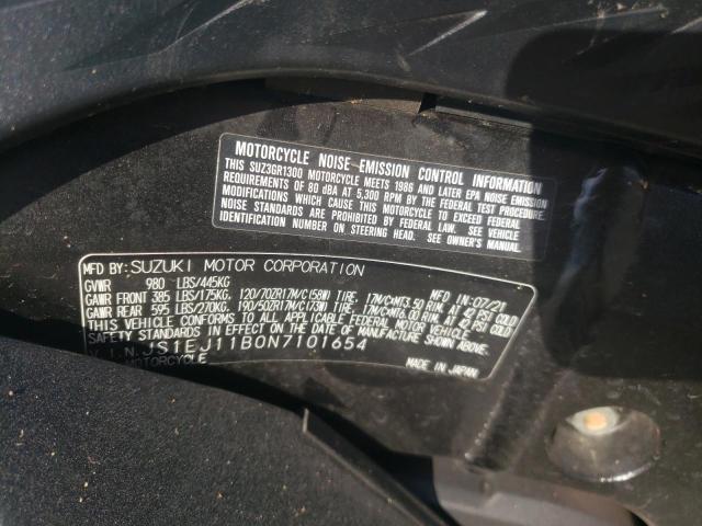 2022 SUZUKI GSX1300 RR JS1EJ11B0N7101654