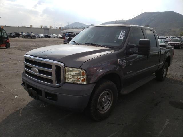 Salvage cars for sale from Copart Colton, CA: 2005 Ford F250 Super