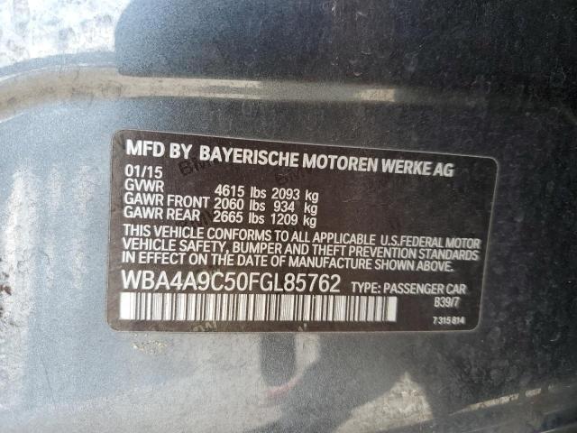 2015 BMW 428 I GRAN - WBA4A9C50FGL85762